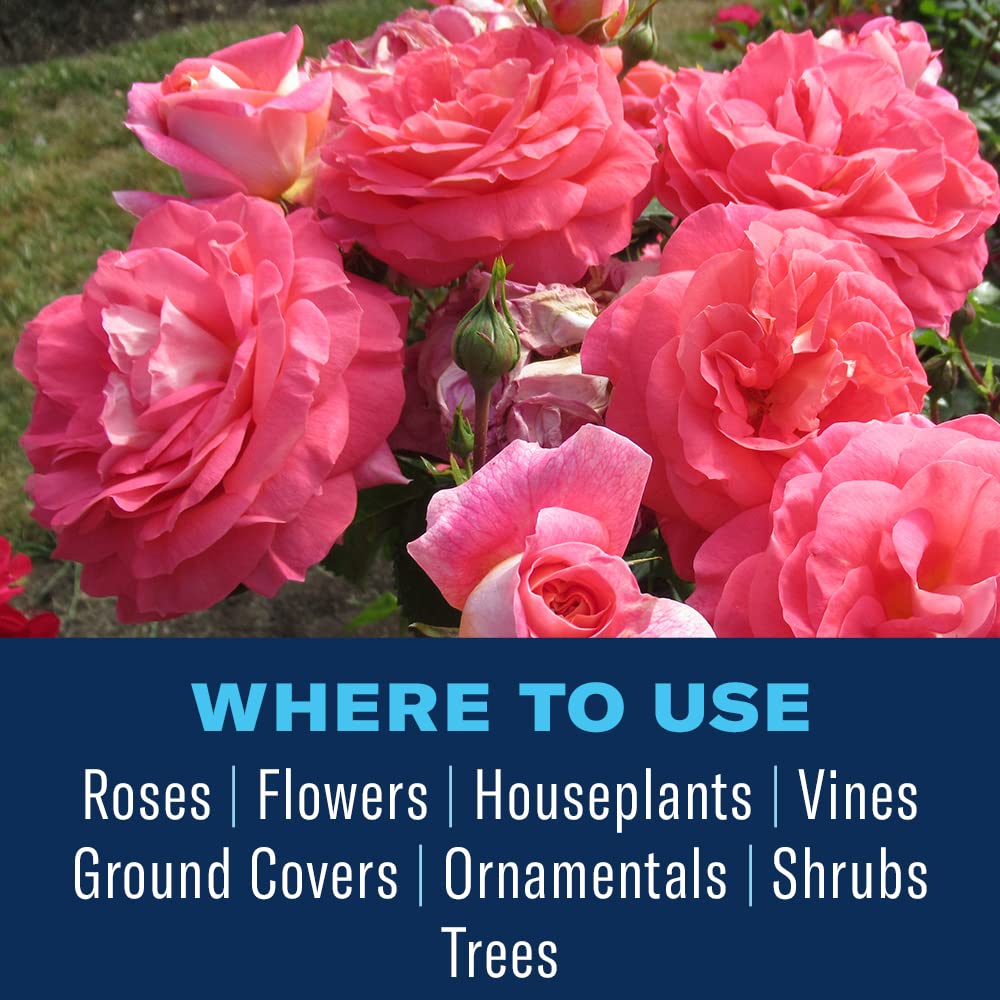 Rainproof coating maintains healthier foliage through spring and summer.
