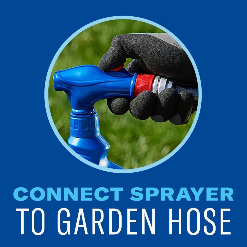 Garden-ready spray for roses, ground covers, vines, and flowers.