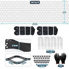 BIOBUBANA Gravel Grid honeycomb core distributes load evenly on uneven surfaces.