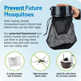 Biogents BG-Mosquitaire power supply unit ready for outdoor use
