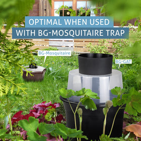 Biogents outdoor setup showing easy placement of GAT2 traps in yards