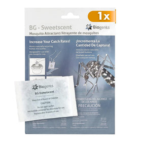 Biogents Sweetscent attractant packet ready for BG traps.