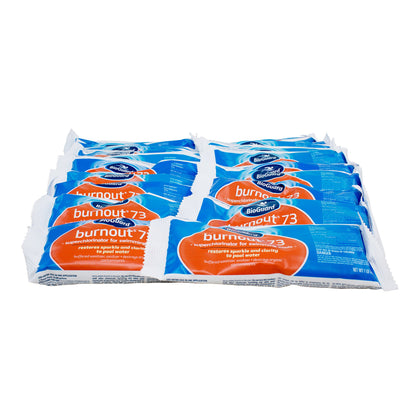 BioGuard Burnout 73 1lb bag for rapid pool shock to restore sparkle and clarity