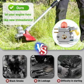 Compatibility note with Poulan, Husqvarna and Craftsman trimmers.