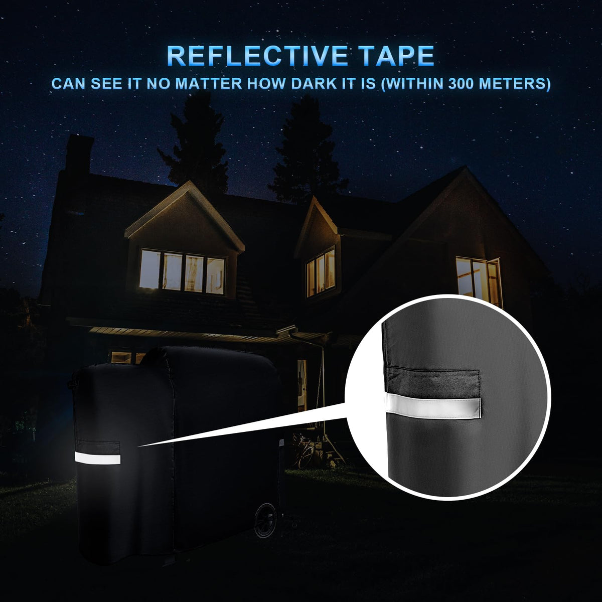 Waterproof BIQetrae cover with UV protection for outdoor use