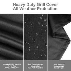 BIQetrae cover fits Z Grill 550B, secure and windproof