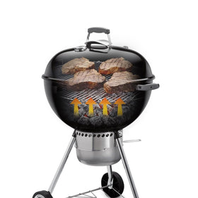 BIQetrae 7436-compatible grate ready for Weber Bar-B-Kettle series