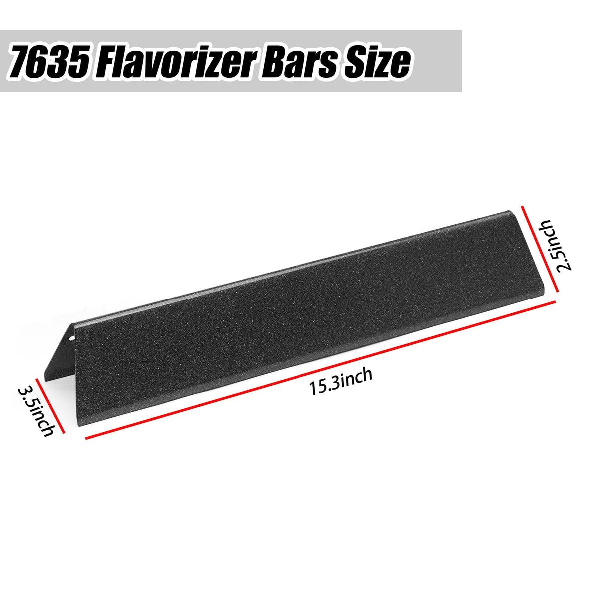 BIQetrae 7635-3PCX 15.3 inch bars deliver durable heat for steady grilling