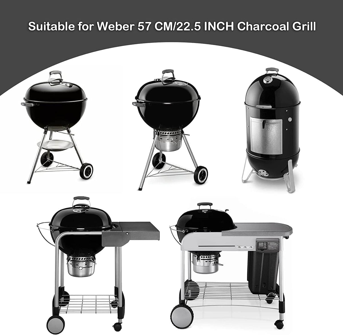 BIQetrae hinge grate with raised side handles facilitates quick charcoal loading