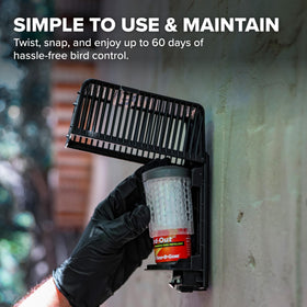 Powerful 60-day coverage up to 8,000 cu ft for patios and decks.