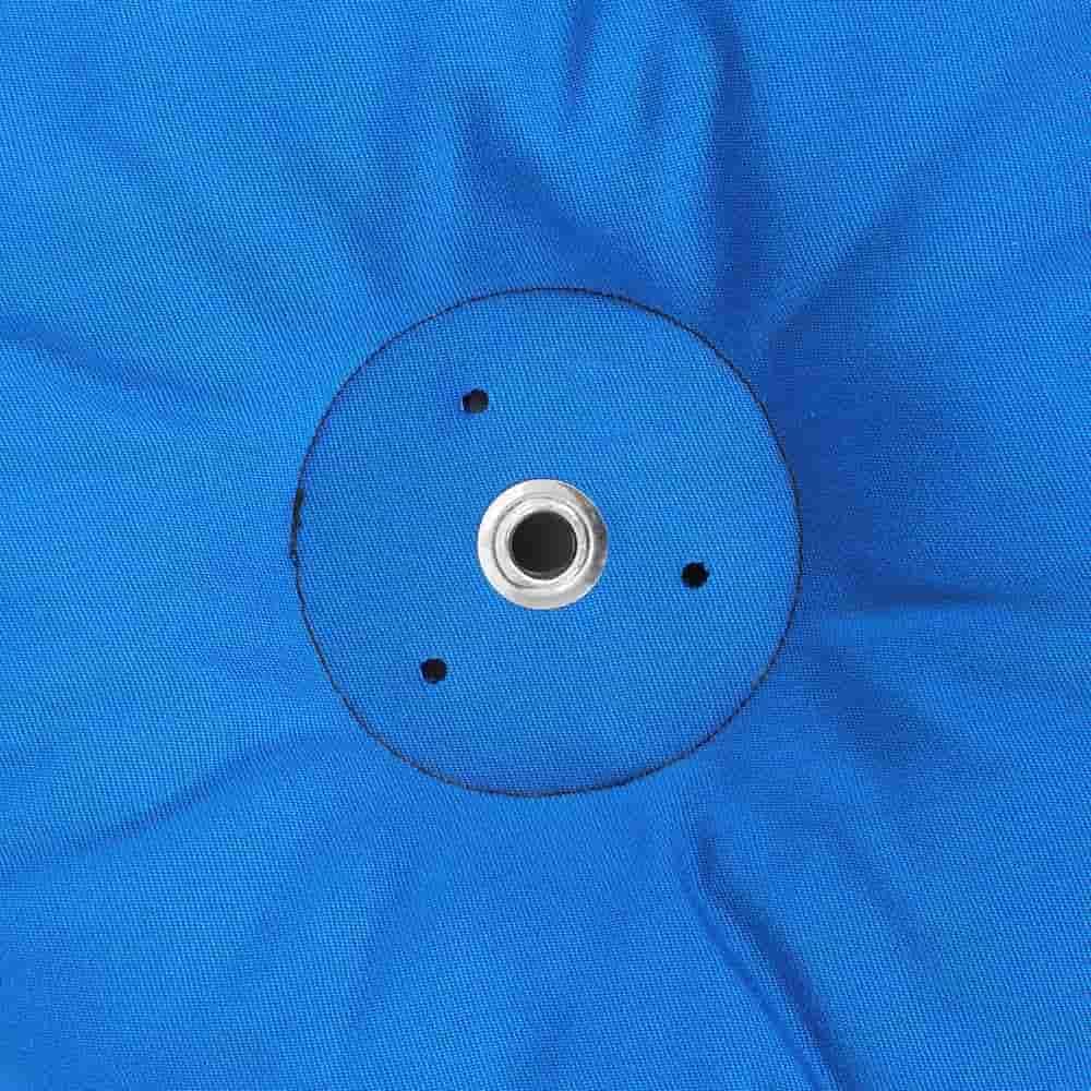 Bird B Gone sand base on canvas top improves deterrent stability in rough conditions