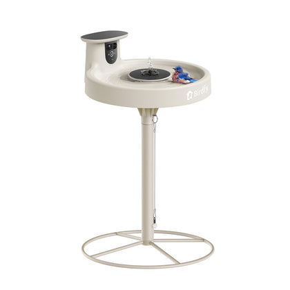 Birdfy Bath Pro dual lens camera captures crisp 2K footage of birds