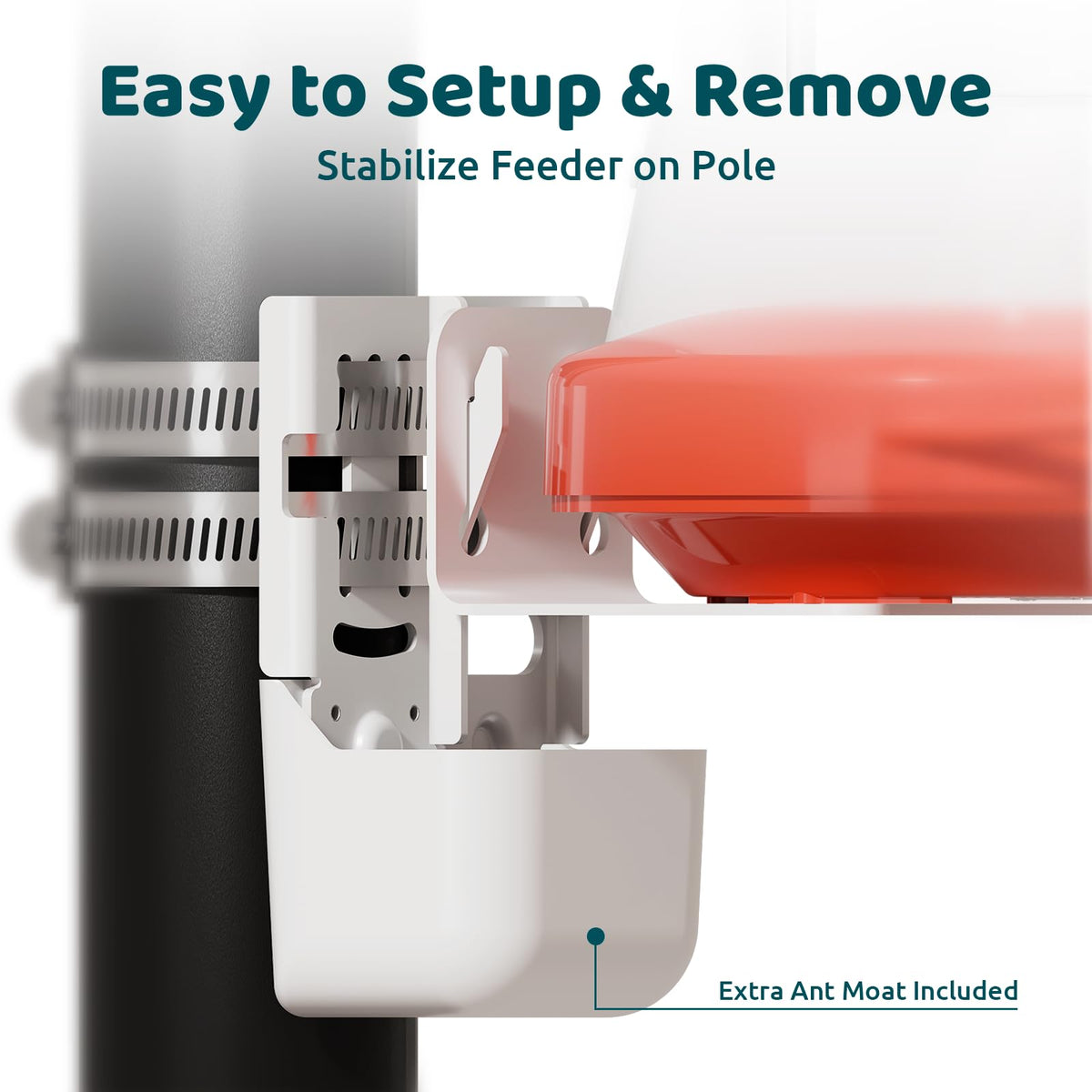 Birdfy Hum Mounting Kit wall mount option provides secure feeder placement for steady viewing