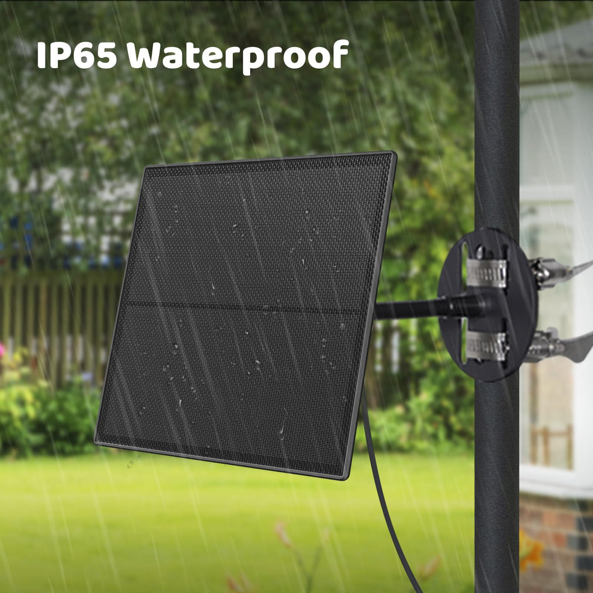 Birdfy IP65 weatherproof panel withstands rain and grime