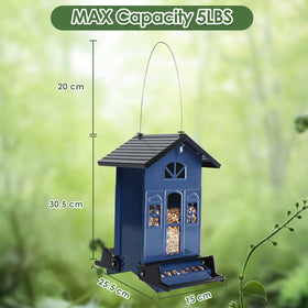 Birdkiss Squirrel-Proof Perch closeup demonstrates weight-activated access control.