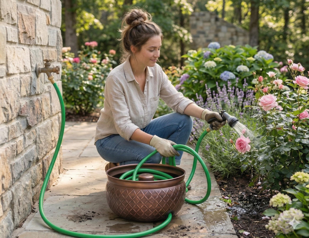 Birdrock Home multi-purpose storage pot doubles as garden and home organizer.