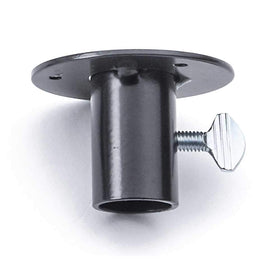 Birds Choice flange center opening 1.0625 inches fits standard poles securely.