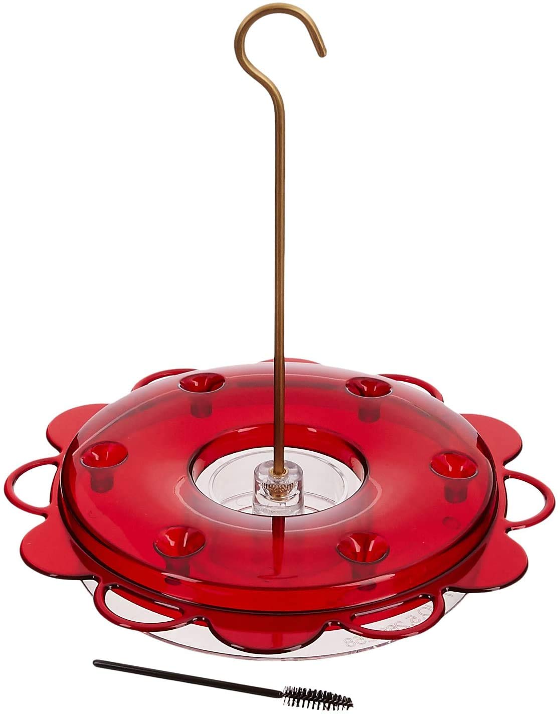 Birds Choice Hummerfest hummingbird feeder with six ports attracts multiple hummingbirds at once