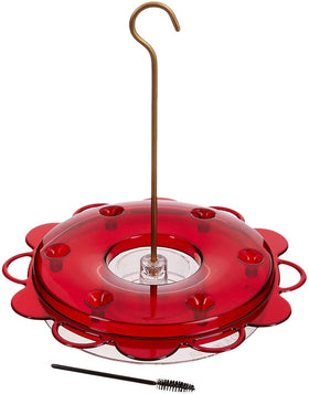 Birds Choice Hummerfest hummingbird feeder with six ports attracts multiple hummingbirds at once