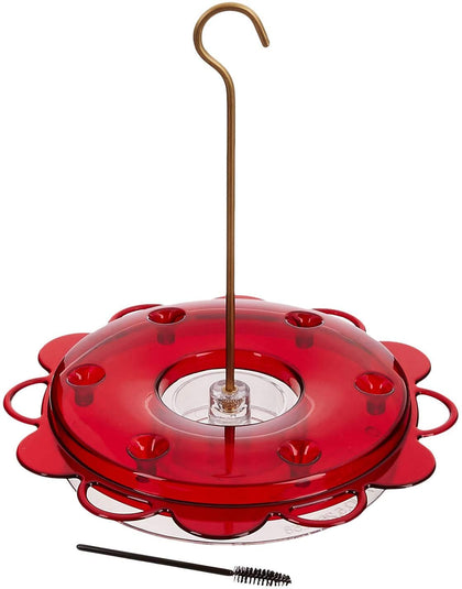 Birds Choice Hummerfest hummingbird feeder with six ports attracts multiple hummingbirds at once