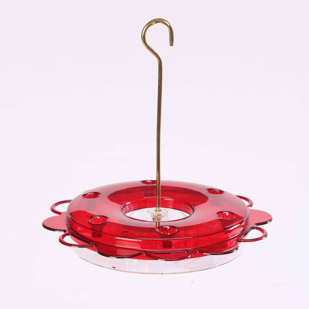 Birds Choice Hummerfest red polycarbonate construction stands up to weather