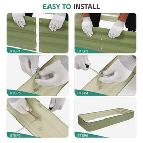 Birdsinyard garden gloves included with raised bed kit for comfortable gardening