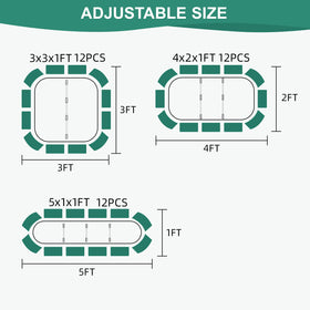 BIRDSINYARD modular assembly steps demonstrate easy setup for quick planting
