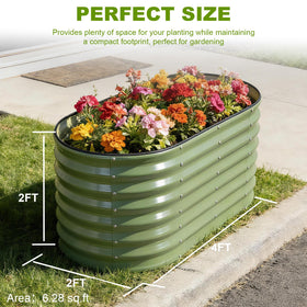 BIRDSINYARD safety-edging with rounded corners protects hands during assembly and gardening.