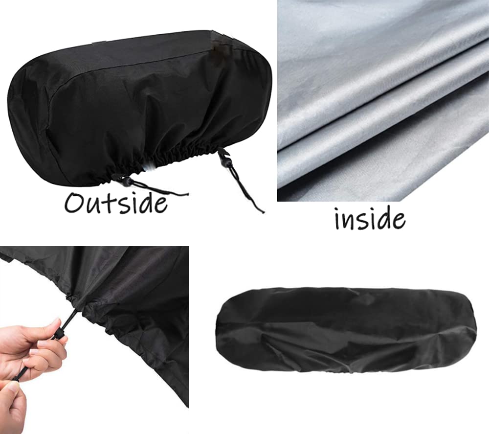 Birheatry cover fits stand or wall-mounted heaters for versatility