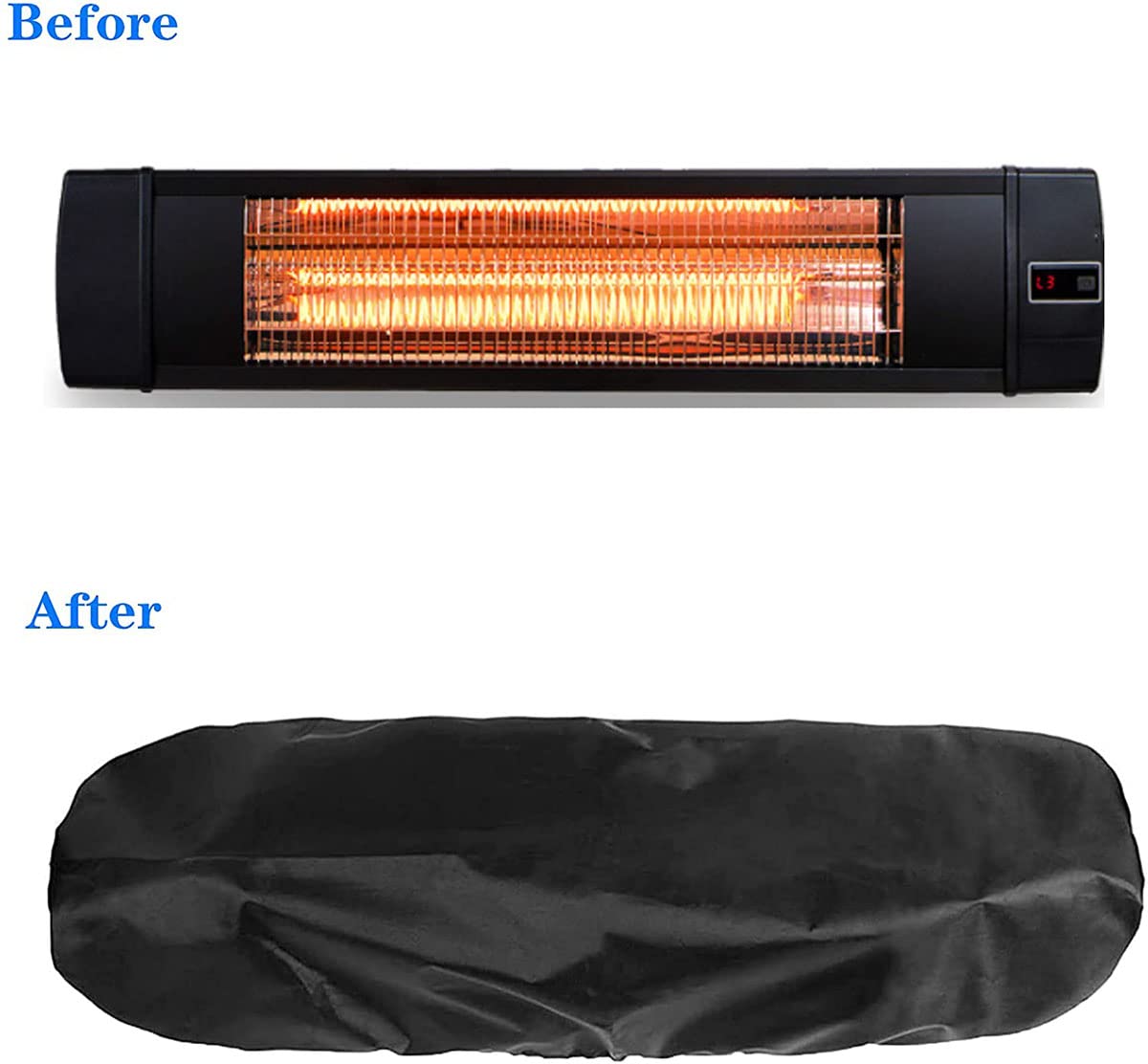 Birheatry 420D Oxford fabric offers durable waterproof protection