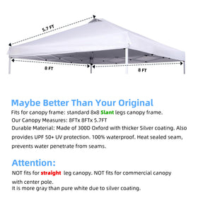 Birodeko canopy top with Velcro straps for simple attachment.