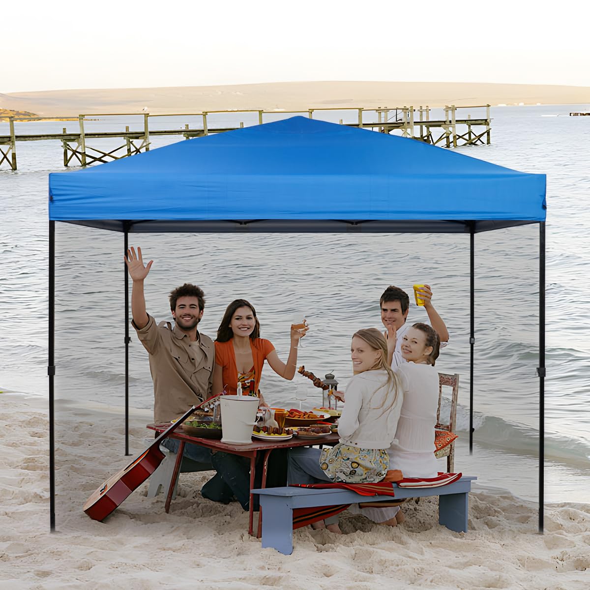 Birodeko versatile use for trade shows, camping, and outdoor events.