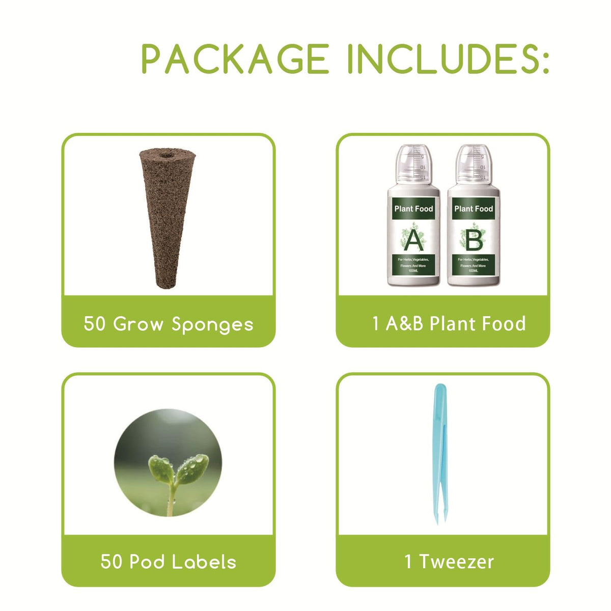 Bironzoco biodegradable grow sponges ease transitions to soil.