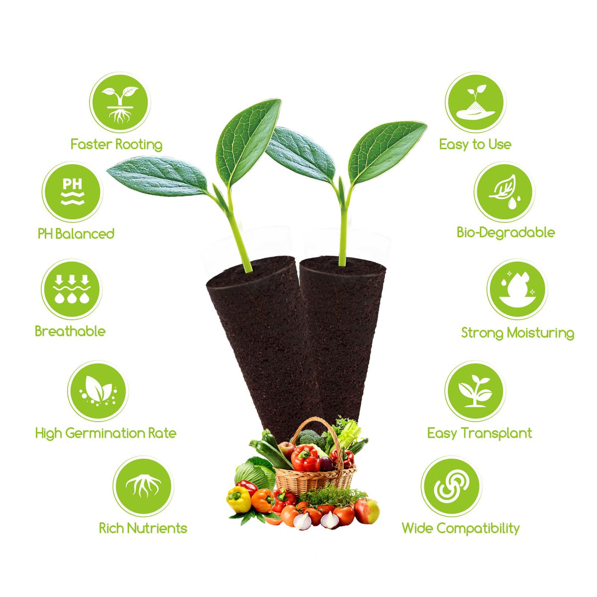 Bironzoco seed pod labels organize varieties for efficient planning.