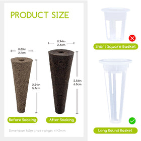 Bironzoco tweezer included for precise seed placement in sponge pods.