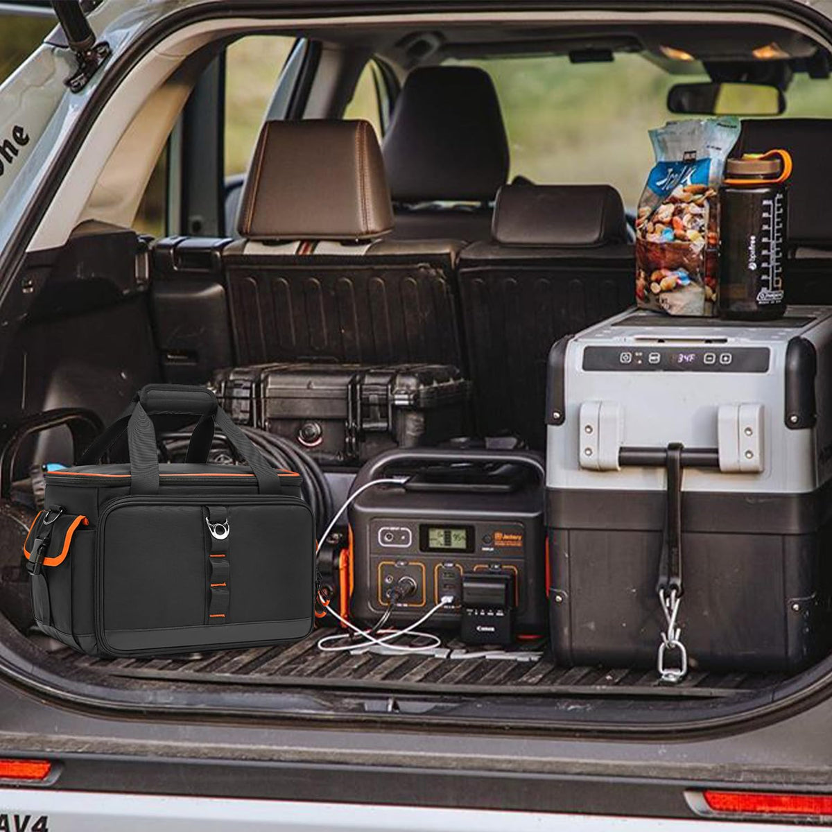 BISKLNDN travel case travel-adventure-ready accompanies you on camping and road trips.