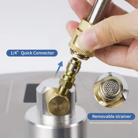 Biswing 17-inch extension wand set for extra reach and flexibility.