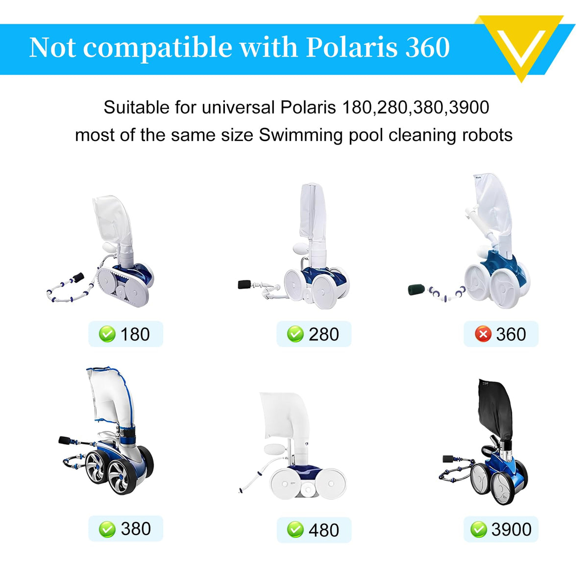 biteyued G52 backup valve Polaris 380 provides precise seal to stabilize cleaning performance