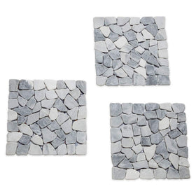 Bits and Pieces backyard decor stepping stones enhance curb appeal and walkway aesthetics.