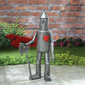 Heart detail on Bits and Pieces Tin Woodsman adds whimsical charm