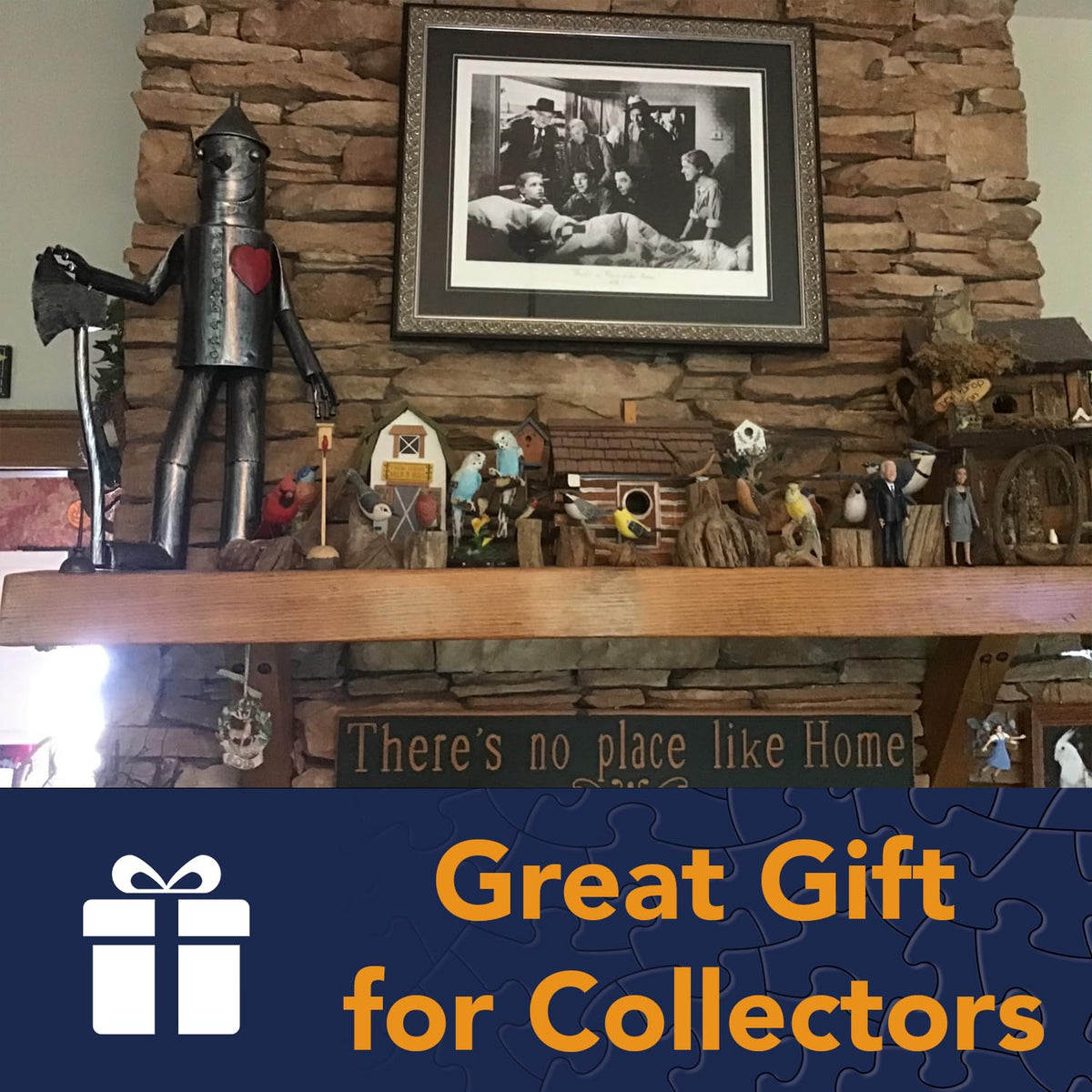 Nostalgic Bits and Pieces Tin Woodsman yard sculpture focal point