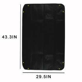 BIUWING mat features corner buckles to help contain soil