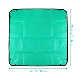 BIUWING easy clean foldable mat ready for compact storage after gardening