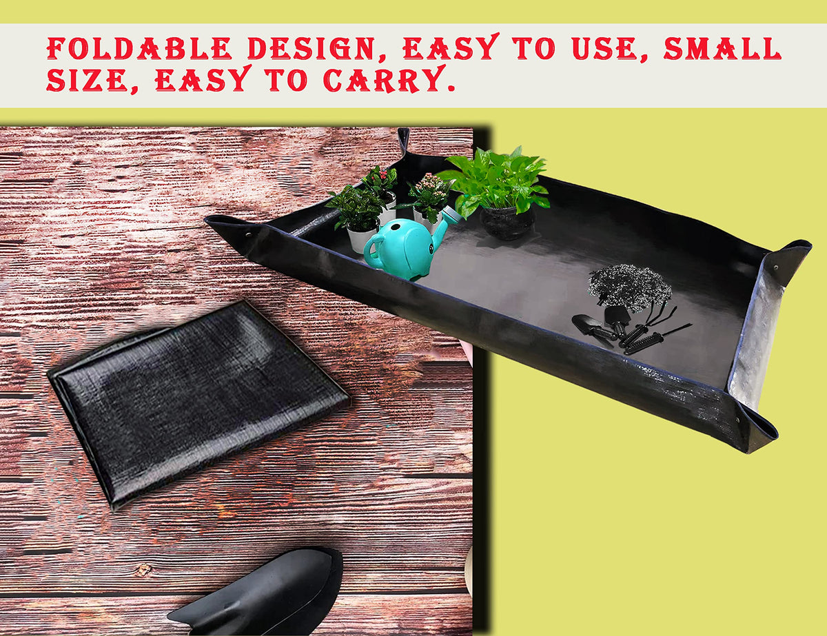 BIUWING repotting mat suited for lawn terrace and outdoor tasks