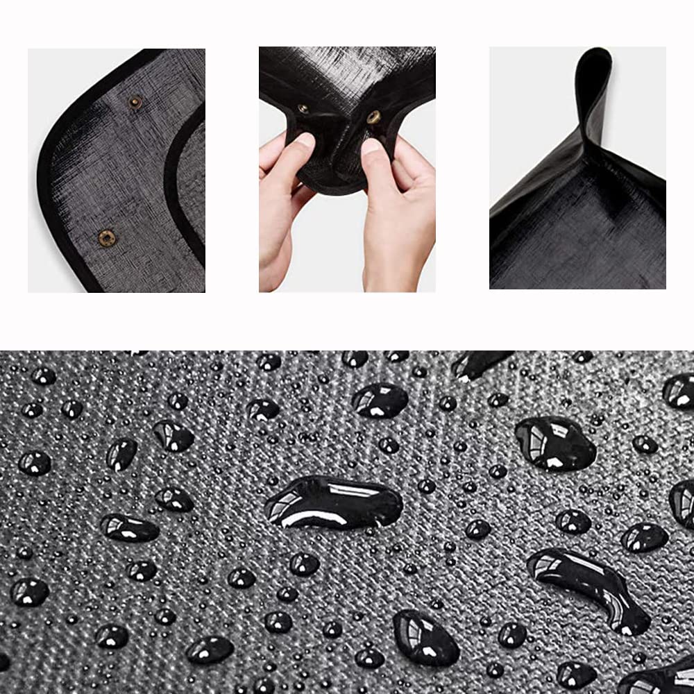 BIUWING waterproof plant mat for indoor use keeps spills contained and cleanup simple.