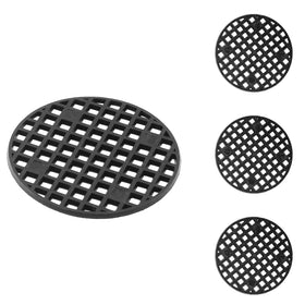 Bivethoi black pot mesh blends with decor while aiding drainage.