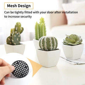 Bivethoi 100pcs mesh set simplifies lining and soil retention in pots.