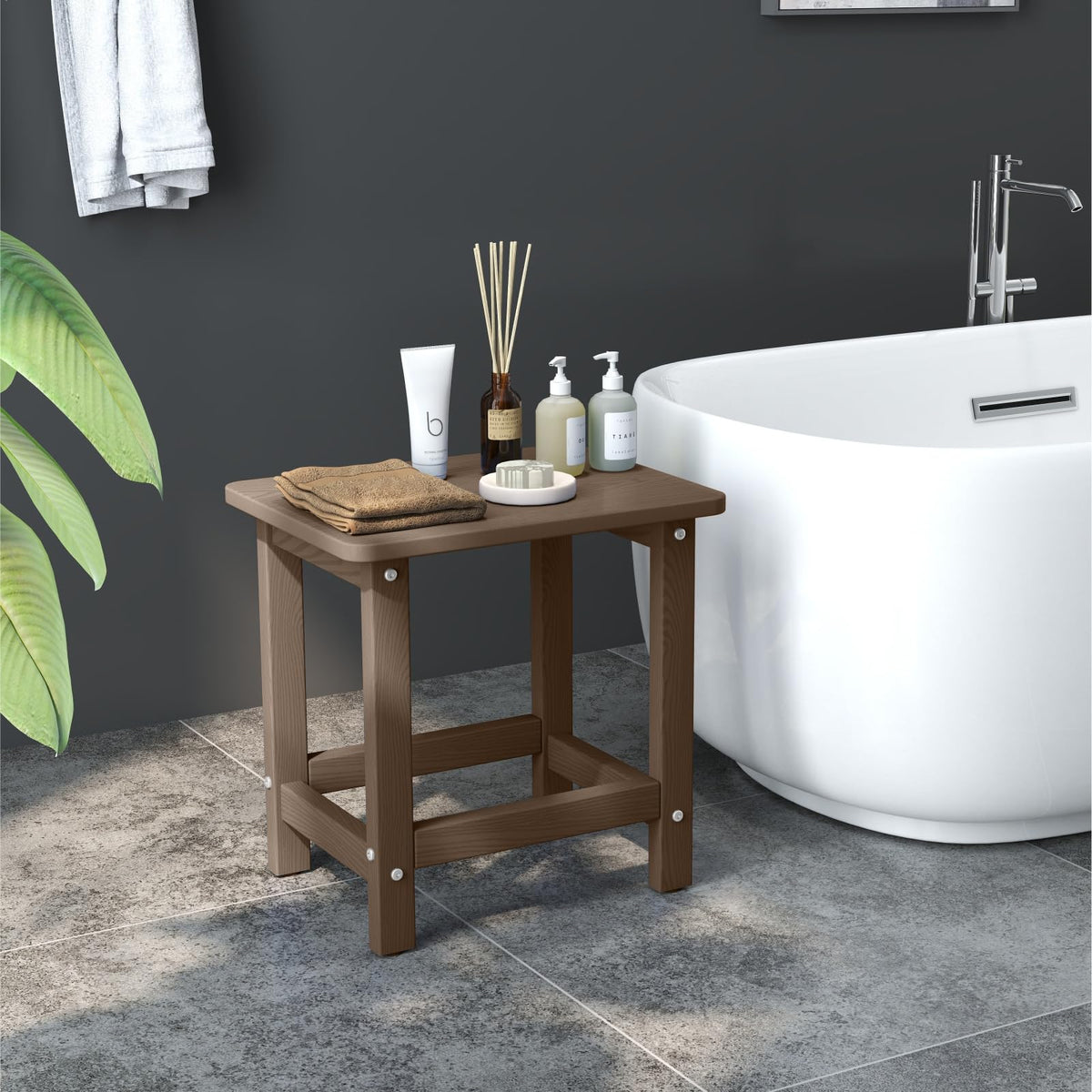 One-person assembly of the BIVODA side table in four simple steps.