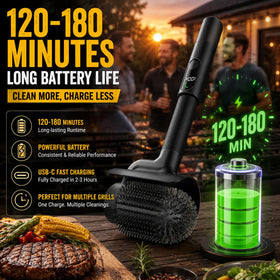 BIZEG IPX7 waterproof body ready for rinse after grilling.