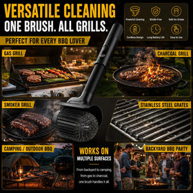 BIZEG splatter guard blocks grease for a cleaner cookout.